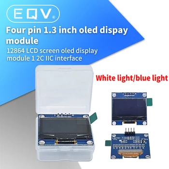 1.3 inç oled IIC Seri Beyaz Mavi OLED Ekran Modülü 128X64 I2C SSD1306 12864 LCD ekran panosu VDD GND SCK SDA Arduino için
