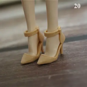 1/6 Bebek Ayakkabı Çizmeler Yüksek Topuklu Sandalet Sneakers Çocuklar DIY Oyun Bebek Aksesuarları Ayakkabı Bebek Dekorları Kız Koleksiyonu Oyuncaklar