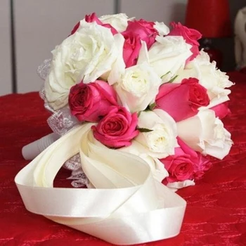 1 adet Köpük Buket Tutucu Çiçek Plastik Düğün Malzemeleri saksı Dekorasyon DIY Gelin Çiçek Köpük Buket Kolu Tabanı
