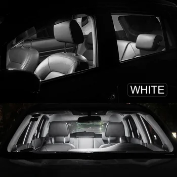 13 adet Beyaz Canbus LED Ampuller İç Harita Dome bagaj lambası Kiti Mitsubishi Eclipse Cross 2018 İçin 2019 2020 Plaka Lambası
