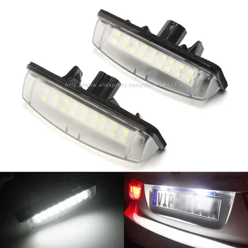 2 Adet / takım Beyaz Araba LED plaka numarası aydınlatma ışıkları Lexus IS200 IS300 LS430 GS300 GS430 GS400 ES300 ES330 RX300 RX330 RX350