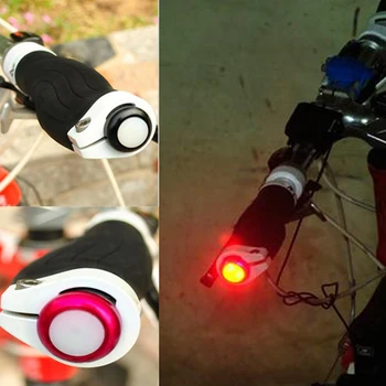 2 Adet / takım Bisiklet led sinyal lambası Bisiklet Bisiklet gidon kör tapa Güvenlik Uyarı Göstergesi sinyal ışıkları
