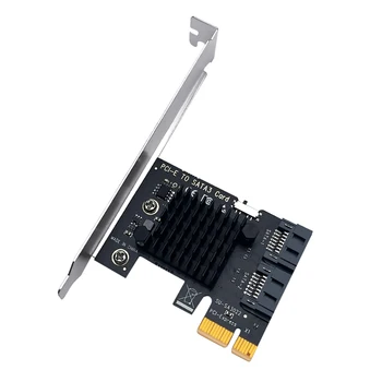 2 Port SATA Kartı PCI Express PCIE SATA 3.0 Genişleme Adaptörü Liman Çarpan 6G SATA3 Denetleyici Yükseltici Dönüştürücü ASM1061 Çip