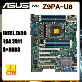 2011 Anakart ASUS Z9PA-U8 Sunucu Anakart LGA 2011 DDR3 Intel C602 256GB SATA III USB3.0 ATX Çekirdek i7-4930K cpu'lar