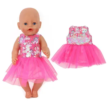 2022 Yeni Pullu Elbise Giyim 17 inç 43cm Bebek Bebek, Bebek Yeniden Doğmuş oyuncak bebek Giysileri Ve Aksesuarları