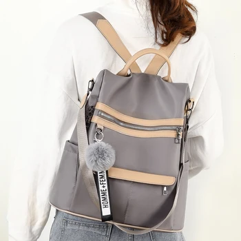 2022 Yeni Su Geçirmez Oxford Kumaş Kadın Sırt Çantası Tasarımcı Hafif seyahat sırt çantası Moda Okul Çantaları Rahat Gelgit omuz çantaları