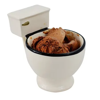 300ml yenilik tuvalet seramik kulplu kupa kahve çay süt dondurma Fincan komik hediyeler için