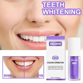 30ml Premium Beyazlatma Taze Bakım Diş Macunu Çok Fonksiyonlu Oral Diş Macunu Kaldırmak Gıda Artıkları Kişisel Kullanım için