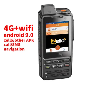 4G zello smartphone poc walkie talkie telefon uzun menzilli radyolar comunicador taşınabilir profesyonel 100 km polis radyo android