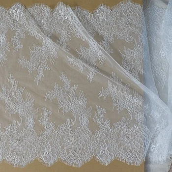 62 cm geniş ihracat yüksek kaliteli kirpik dantel aksesuarları el yapımı DIY giyim dekoratif kumaş
