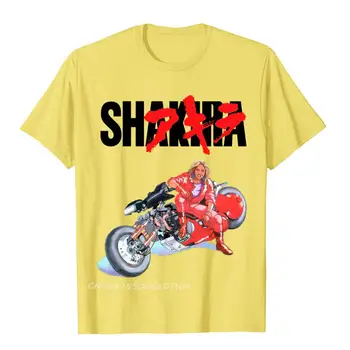 Akira Shakira Megan Davis Moda Yenilik T Shirt Premium Pamuk Erkekler T Gömlek japon animesi Gotik