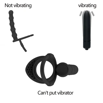 Anal Çift Penetrasyon yapay penis üzerinde kayış Vibratörler Anal Boncuk Butt Plug Samimi Yetişkin G Noktası Vibratör kadınlar için Seks oyuncakları Çiftler