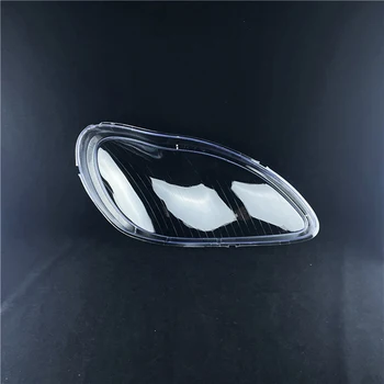 Araba Far Kapakları Far İşık Cam Lens Çantası Otomatik Kabuk Kapak Benz S-Class İçin W220 S600 S500 S320 S350 S280 2004-2005