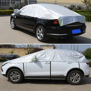 Araba kılıfı Açık Koruma Dış Kapak Güneşlik Toz Geçirmez koruma kapağı Evrensel Hatchback Sedan SUV G9K5