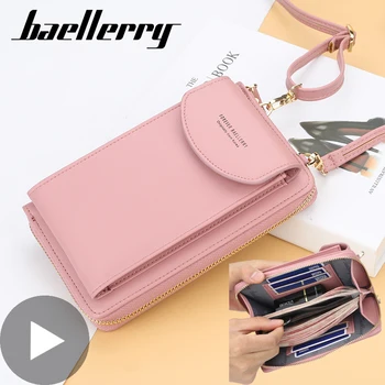 Bayanlar Küçük Kızlar için Kadın Kadın cüzdan Telefon Para el çantası 2020 Uzun Fermuarlı Kart Para Tutucu Çanta Partmone