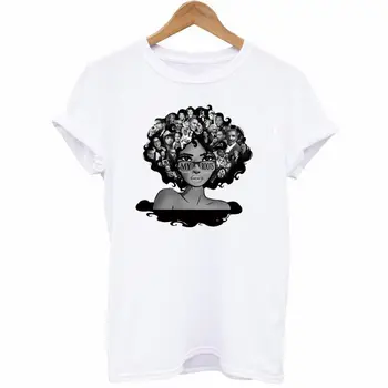 Benim kökleri termo ısı transferi şeritler Sticker giysi DIY kadın T-Shirt demir On yamalar giyim için siyah kız aplike dekor