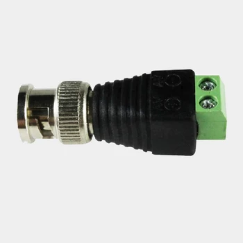 BNC Konnektörler DIY CCTV Gözetim Video Kamera Koaksiyel / Cat5 / Cat6 Kabloları