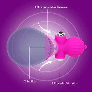 Bpm Vibratör Meme Emme Cihazı Meme Stimülatörü Vibratör meme masaj aleti Silika Jel Değişken Frekanslı Seks Oyuncakları Kadınlar İçin