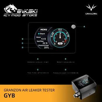 Bykski Granzon kaçak test cihazı Akıllı Kaçak Dedektörü dijital ekran sızdırmaz sıvı soğutma döngü Basınç Yük Raporu GYB Ⅱ