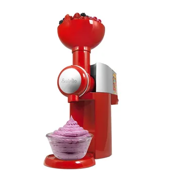Büyük Patron Swirlio Dondurulmuş Meyve makinesi dondurma ev tam otomatik mini dondurma makinesi ev dondurma yapma makinesi