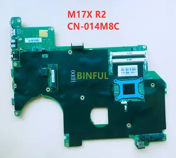 CN - 014M8C 014M8C 14M8C Ücretsiz Kargo Yüksek Kalite Anakart DELL Alienware M17X R2 Laptop Anakart 100 % Tam Çalışma İyi