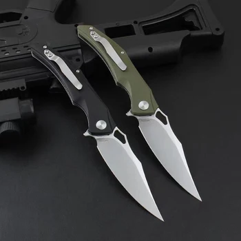 D2 Çelik Çok Fonksiyonlu Katlanır Bıçak Açık Kendini Savunma G10 Kolu Kesme Bıçağı EDC Maket Araçları Kamp hayatta kalma bıçağı
