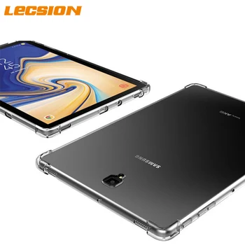 Darbeye dayanıklı tablet kılıf Samsung Galaxy Tab İçin Bir 10.1' 2019 SM-T510 T515 Tab S6 Lite 2020 SM-P610 P615 Şeffaf kılıf kapak