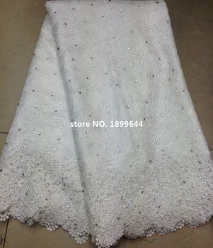 DHL tarafından ücretsiz Kargo! yüksek kaliteli benzersiz Taşlar Kordon dantel / gipür dantel kristal taş kumaş düğün elbisesi. ML238