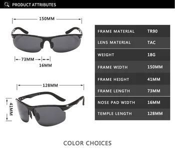 DJXFZLO polarize güneş gözlükleri Plastik TR90 Çerçeve Polarize Sürüş Spor Güneş Gözlüğü Erkekler Retro UV400 parlama Önleyici Gözlük