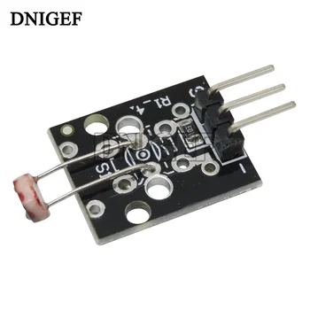 DNIGEF 3Pin KY-018 optik hassas sensör modülü direnci ışık algılama ışığa duyarlı sensör modülü DIY kiti