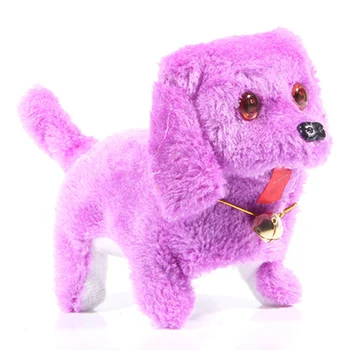 Elektrikli sevimli peluş köpek ışık LED gözler Oyuncak Corgi Köpek Tavşan Kuyruk Sallayarak eşek Sallayarak Barking Köpek çocuk oyuncak hediye peluş oyuncak