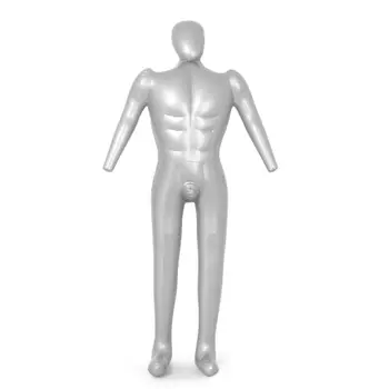 Erkek Kadın Tam Vücut Şişme Manken Kadın Erkek Kukla Torso Modeli PVC Terzi Perakende Giyim İç Çamaşırı Üstleri Pantolon Ekran