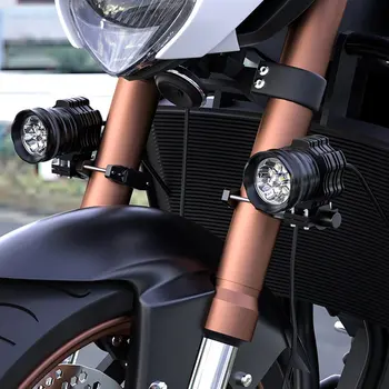 Evrensel Montaj Braketi Motosiklet Modifiye Far Standı Destek Uzatma Braketi Sabit Lamba Tutucu Motosiklet Parçaları