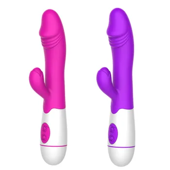 Gerçekçi yapay penis 30 modları titreşim g spot vibratör güçlü su geçirmez çift motorlar klitoris vibratör stimülasyon seks oyuncak