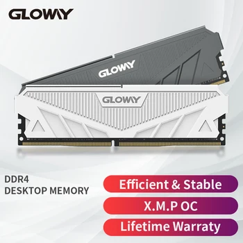 Gloway Memória Ram DDR4 8 GB 3200mhz 3600mhz 16GB 3000mhz Uyumlu 3200mhz 32GB Dımm Bilgisayar Bellek ısı emici İle