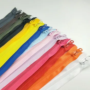 HL 5# 70CM 1 adet/5 adet Çok Renkler Açık Uçlu Reçine Fermuarlar Konfeksiyon Ev Tekstili Dikiş Aksesuarları DIY El Sanatları