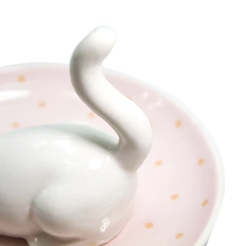 Homie Dekoratif kedi seramik tabak Çanak Porselen Şeker Biblo Çanak Takı Meyve Servis Tepsisi Depolama Plakası Çanak Çömlek Sofra