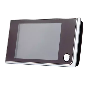 Inç LCD Renkli Ekran Dijital Kapı Zili 120 Derece Kapı Göz Kapı Zili Elektronik gözetleme deliği kapı Kamera Görüntüleyici Açık kapı zili