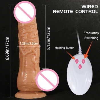 Itme Rotasyon Yapay Penis Vibratör Gerçekçi Penis Seks Aracı Eşcinsel Anal Masturbator Uzaktan Kumanda Seks Makinesi Seks Oyuncak Kadınlar İçin 18