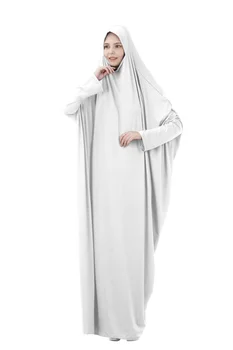 Jilbab Abaya Kadınlar Khimar Başörtüsü Namaz Elbise Kaftan Müslüman İslam Giyim Ramazan Kapşonlu Robe Femme Musulmane kadın Abayas