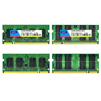 JZL Dizüstü ram bellek SODIMM PC2-5300 DDR2 667 MHz 200PİN 1 GB / PC2 5300 DDR 2 667 MHz 200 PİN 1.8 V CL5 Dizüstü Bilgisayar SDRAM