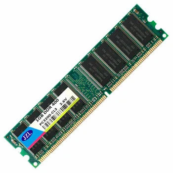 JZL Memoria PC-3200 DDR 400 MHz / PC3200 DDR400 / DDR1 400 MHz DDR400MHz 1 GB LC3 184PİN ECC Olmayan 2.6 V masaüstü bilgisayar DIMM ram bellek