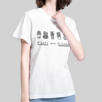 Kadın üstleri S-2XL Moda Yaz T Gömlek Kadın arkadaşlar baskılı tişört Kadın Üstleri Tee Gömlek Femme Yeni Gelenler Sıcak Satış