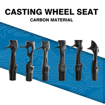 Karbon malzeme Döküm Makara Koltuk olta makara koltuk çubuk yapı özelleştirmek