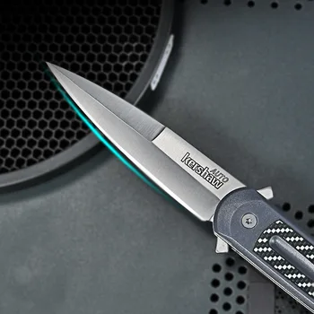 Kershaw Taktik Katlanır Bıçak ABS Fiber Kolu Açık Taşınabilir Kendini Savunma Kılıç Keskin Bıçaklar EDC Cep Aracı