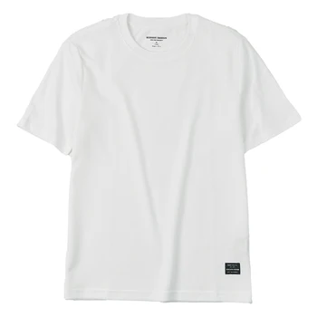 KUEGOU 2022 Yaz Yeni Erkek kısa kollu t-shirt Düz Renk Walf Çekler O-Boyun Tshirt Nefes Beyaz Siyah Üst Artı Boyutu 55025