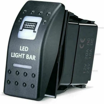 LED ışık ÇUBUĞU anahtarı Lambası Beyaz anahtarı Can AM Maverick X3 Komutanı Defnder