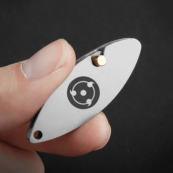 Mini Cep Katlanır Bıçak İnce Ve Hafif Anahtarlık Bıçaklar Keskin Meyve Kalem Unboxing Açık taşınabilir araç Küçük Parmak Bıçak