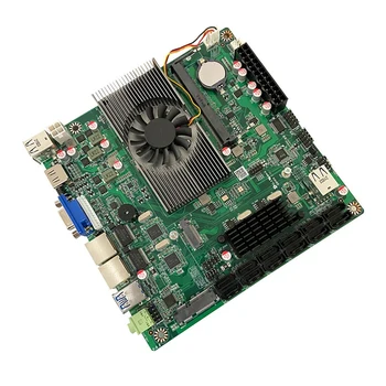 N5095 NAS sunucu ana kartı Destekler DDR4 16G 2933MHZ SODIMM 12X7pın SATA3. 0 Endüstriyel Bilgisayar All-İn-One Anakart