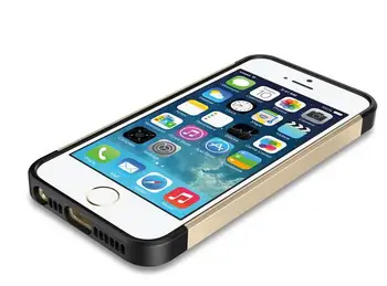 NWT Sert İNCE zırh koruyucu iphone için kılıf 5g 5 s orijinal cep telefonu silikon koruyucu ani-vurmak kapak ile 1x ekran filmi